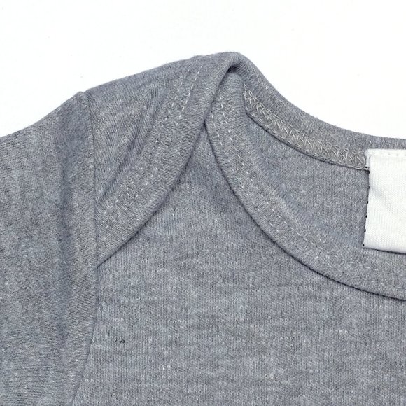 New Born Baby Organic Cotton Rompers Onesies Bodysuits (Pack of 3)(0-6m ) (6-9m) - Picture 5 of 7